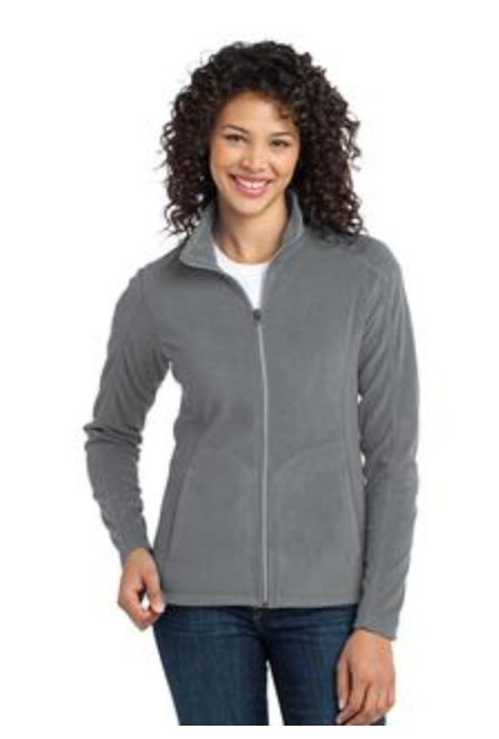 Port Authority Micro-fleece Jacket in Pearl Grey Main Image